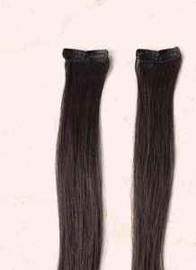 NATUREL WAVE NON TRAITÉ TEMPLE PLEINE TÊTE EXTENSIONS DE CHEVEUX ORIGINAL REMY INDIEN TENSION DE CHEVEUX EN BAS ÉPAIS - Product Image 4