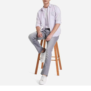 Pantalones Vaqueros de Mezclilla para Hombre, Ajustados, Elásticos, Estilo Urbano, Ligeros, Duraderos, Lavado Azul, Fabricante Mayorista - Product Image 2