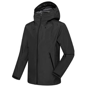 Venta al por mayor para hombre 100% Nylon Packable logotipo personalizado chaqueta impermeable de peso ligero chaqueta de nylon - Product Image 1