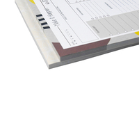 Blocs-notes personnalisés avec logo imprimé pour le bureau, papier écologique, cadeau promotionnel, 50 feuilles, fournisseur en gros OEM
