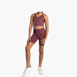 Conjunto Deportivo Transpirable para Niñas al por Mayor, Conjunto de Top Deportivo y Leggings para Entrenamiento, Running, Yoga y Fitness - Product Image 2