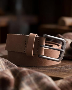 เข็มขัดหนังยีนส์แบบคลาสสิกขนาด 35 มม. สำหรับผู้ชาย - Product Image 3