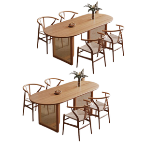 Customable Design Teak Wood Dining Set <b>Table</b> <b>and</b> <b>Chairs</b> Set For Restaurant <b>and</b> Dining <b>Used</b> High Quality - Product Image 5