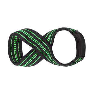 Dernière conception sur mesure Heavy Duty Haltérophilie Figure Eight Fitness Training Straps in Factory Price Figure 8 Straps - Product Image 2