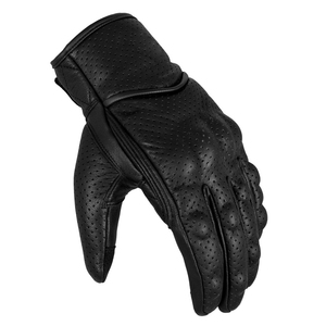 Gants de moto de course d'été en cuir perforé pour les motards de rue Écran tactile compatible résistant à l'abrasion pour la moto - Product Image 3
