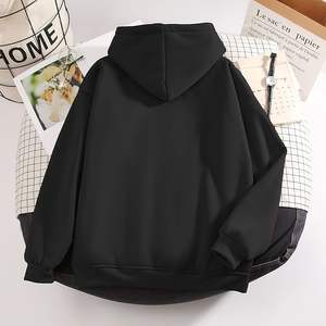 เสื้อฮู้ดผู้หญิงแขนยาวผ้าฝ้าย 100% สำหรับฤดูหนาว แบบถัก พิมพ์ลายด้านหน้า ปรับแต่งได้ สวมใส่สบาย ราคาขายส่ง จากบังกลาเทศ - Product Image 5