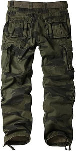 Men Outdoor Multi Pockets Trousers 6 Pockets Pants Trouser Stylish Running <b>Jogging</b> Workout Tactical Hunting Cargo Pants Men - Product Image 5