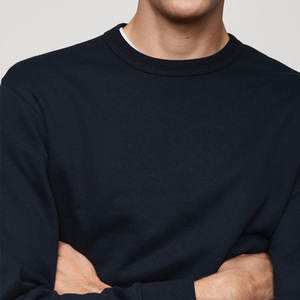 Sudaderas personalizables de nuevo estilo para hombre, sudaderas básicas de calidad de algodón mezclado de talla grande, sudaderas teñidas lisas Moq bajas para hombre - Product Image 4