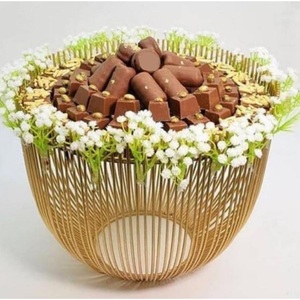 Plato decorativo para servir chocolate de mesa de calidad superior Accesorios de decoración de mesa de comedor de diseñador moderno al mejor precio - Product Image 6