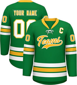 Camiseta de Hockey sobre Césped Unisex 100% Poliéster, Diseño Personalizado Impreso, Antibacteriana, Secado Rápido, OEM, Ropa de Equipo y Club - Product Image 3