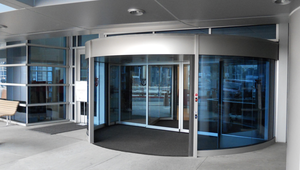 Puerta giratoria de aluminio y acero inoxidable de alta calidad al mejor precio, opciones manuales automáticas contemporáneas, diferentes tamaños y colores - Product Image 4