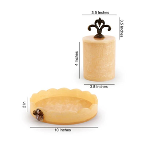 Boîte en résine, boîte de rangement en résine, boîte à bibelots en résine - Product Image 1