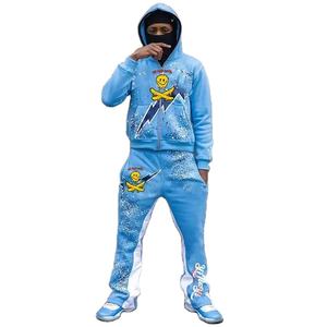 Nouveaux styles tendance 2026/27, vente en gros, survêtements personnalisés pour hommes, survêtement en molleton français, survêtement unisexe, vêtements de sport pour hommes, ensemble de sweat-shirt - Product Image 1