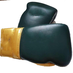 ถุงมือชกมวยหนังแท้คุณภาพสูง ออกแบบตามสั่ง OEM ระดับมืออาชีพ ปรับขนาดได้ พร้อมสายรัดข้อมือแบบกำหนดเอง - Product Image 3