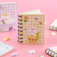 Mini carnet à spirale A7, bloc-notes de poche, journal d'écriture professionnel, papier vierge, petit agenda compact, notes quotidiennes de bureau