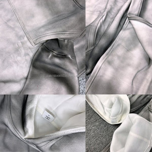 Sudadera con Capucha Personalizada de Alta Calidad, Estilo Vintage, con Cierre, Diseño Urbano, Lavado Ácido, para Hombre - Product Image 6