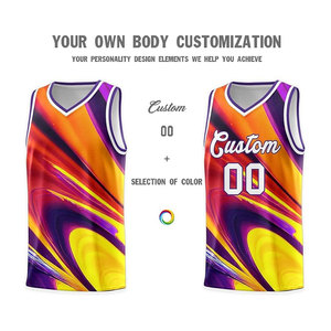 Camisetas de uniformes de baloncesto de alta calidad 2025, nueva temporada, superventas, camisetas de baloncesto cosidas para hombres - Product Image 3