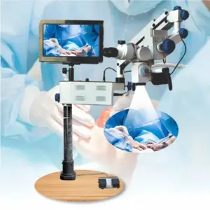 3-ступенчатый стоматологический микроскоп, недорогой стоматологический микроскоп с Цифровой CCD-камерой ....