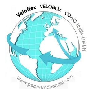 Veloflex VELOBOX <b>CD</b>/DVD Hlle 10 Pack Paper Media <b>Boxes</b> - Product Image 2