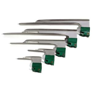 Laryngoscope à fibres optiques Prix de gros 9 lames Laryngoscope Mac Miller Matériel en acier inoxydable Approuvé CE - Product Image 4