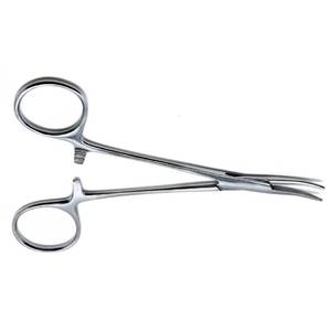 คีมหนีบกันยุง5นิ้วคีมสเตนเลสทนทานสำหรับเครื่องมือผ่าตัดทางการแพทย์และสัตวแพทย์ - Product Image 4