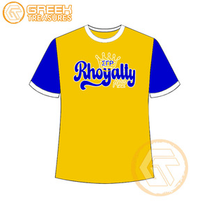 Venta al por mayor Sigma Gamma Rho mujeres camiseta hermandad ropa algodón Jersey alta calidad transpirable camiseta mujeres ropa griega - Product Image 1