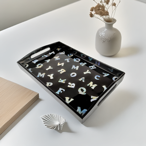 Luxury Vietnam <b>Lacquerware</b> Tray VietnamCrafts Folk Art Eco-Friendly Elegant for Dining Room Living Space with Competitive Price - Product Image 3