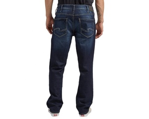 Jeans en denim ajustés de haute qualité OEM pour hommes, pantalon en jean déchiré slim, vente en gros OEM, 100% coton, pantalon ample pour hommes, pantalon pour hommes du Pakistan - Product Image 3