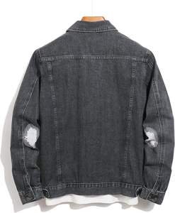 Man Jackets Breathable <b>Men</b> Denim Jackets Plus Size <b>Men</b> Jeans Jackets Made in Pakistan Custom Logo And Design - Product Image 3