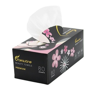 Serviettes de beauté Uniquality, 80 feuilles, mouchoirs faciaux de qualité supérieure, toucher doux en coton, pour les soins de la peau - Product Image 4