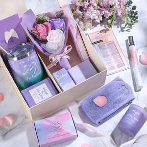 Vente flash Cadeaux de luxe Joyeux <span class=keywords><strong>anniversaire</strong></span> pour elle Pensant à toi Coffret <span class=keywords><strong>cadeau</strong></span> de spa aromathérapie pour soulager le stress - Product Image 5