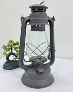 <b>Lantern</b> Glass Candle Holder Rustic <b>Indoor</b> and Outdoor <b>Light</b> Centerpiece for Home Wedding Farmhouse Decor - Product Image 1