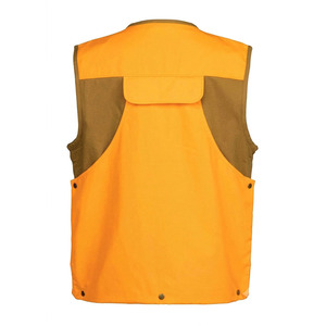 เสื้อกั๊ก OEM แบบกำหนดเองสำหรับการล่าสัตว์ มองเห็นได้ชัดเจน มีช่องใส่ของอเนกประสงค์ ไม่มีแขนเสื้อ เหมาะสำหรับกิจกรรมกลางแจ้ง ตั้งแคมป์ เดินป่า และทำงาน - Product Image 4