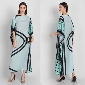 New Trending Fashion Style Women Polka Dot Casual Kaftan Manufacturer 2022