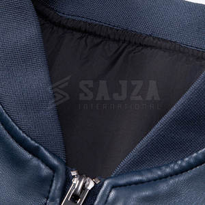 เสื้อแจ็กเก็ตนักบินผู้ชายเสื้อแจ็คเก็ตหนังแฟชั่นสำหรับฤดูหนาวออกแบบโลโก้ได้เอง - Product Image 6