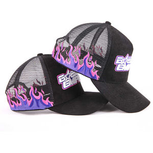 Sombrero Snapback de estilo urbano de alta calidad 2026, gorra de camionero de malla transpirable, CurvE bordado personalizado, sombrero deportivo informal para hombres, 5 paneles - Product Image 5