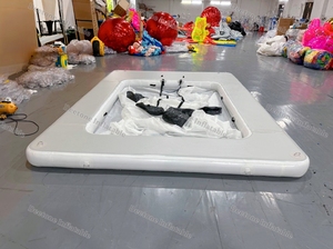 <span class=keywords><strong>Piscine</strong></span> gonflable pour yacht avec filet anti-méduse, <span class=keywords><strong>piscine</strong></span> portable pour bateau, divertissement en mer - Product Image 5