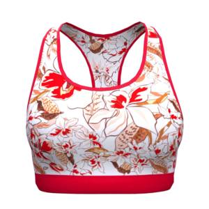 Sujetador deportivo de talla grande de secado rápido para mujer, cómodo sujetador de gimnasio, correas ajustables, transpirable, patrón sólido, deportivo, personalizado, servicio OEM - Product Image 4