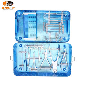 ホットセール 手動整形外科医療器具セット 新型脛骨大腿骨ネイル 骨髄内釘留置 ステンレス鋼骨器具 - Product Image 4