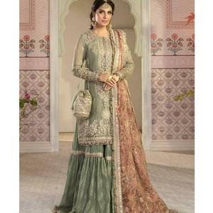 <b>YELLOW</b> Color 3 Piece Party Dress Amazing Hot Selling Pakistan Ladies Suit Indian Summer & Winter SALWAR KAMEEZ WS INTERNATIONAL - Product Image 5