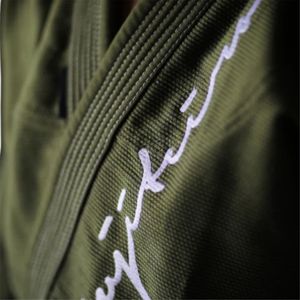 Bjj GI ชุดกิโมโนผ้าทอไข่มุก450กรัมพร้อมกางเกงผ้า450น้ำหนักเบา10ออนซ์ ripstop Jitsu Jitsu JITSU - Product Image 4