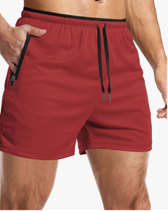 Shorts en maille pour hommes, logo personnalisé, séchage rapide, vêtements de sport actifs, nylon, polyester, sport, gym, course à pied, fabricant - Product Image 4