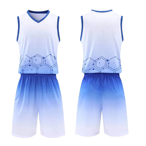 Uniforme de basket-ball pour hommes de haute qualité Bsci Polyester vêtements de sport pour la formation en équipe technique de sublimation tailles XS 4XL nouveau modèle - Product Image 3