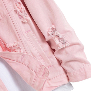 Chaqueta vaquera para hombre y mujer con cuello vuelto, ropa de calle elegante, servicio OEM de invierno disponible en el momento de la compra, disponible en el momento de la llegada - Product Image 6