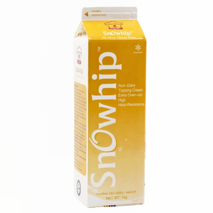 Crema No Láctea de Excelente Calidad con Etiqueta Privada Personalizada, Crema No Láctea HALAL para Repostería, Crema para Cubrir No Láctea Snowhip de 1 kg, Proveedor de Exportación - Product Image 1