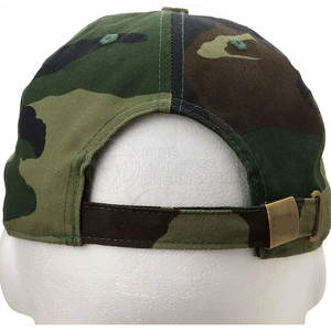 Gorra de béisbol deportiva con tela que absorbe la humedad y gorra de béisbol bordada con ala reforzada - Product Image 2