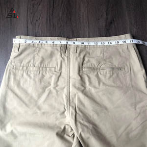 Pantalones Cortos Casuales de Estilo Urbano para Hombre, 100% Algodón, Sólidos, Transpirables, Minimalistas, Diseño Simple y Limpio - Product Image 4