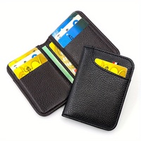 Dompet Kulit Desain Prancis Ramah Lingkungan yang Dipersonalisasi dengan Logo Merek Hadiah Perusahaan Berkelanjutan FD0000369