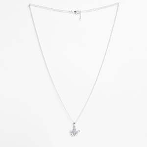 Colgantes de Plata Pura 925 para Hombre, Collar con Diamantes, Perlas y Circonitas, Diseño Geométrico de Flecha, Chapado en Rodio, Cadenas de Oro Rosa - Product Image 4