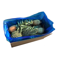 Hoogwaardige ISO9001 gecertificeerde recyclebare PE plastic zak met gusset, >7µm dikte, gepersonaliseerde bedrukking voor voedsel- en vleesverpakkingen